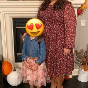 18/20 size Lane Bryant fall color dress